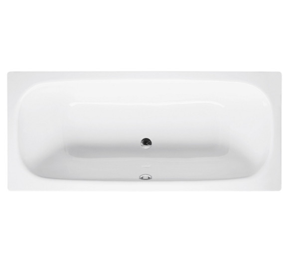 BETTE Duett stačiakampė, plieninė vonia 170x75cm