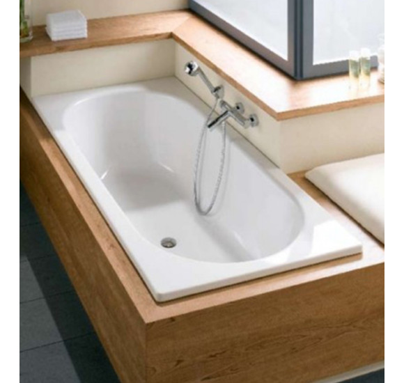 BETTE Duett stačiakampė, plieninė vonia 170x75cm