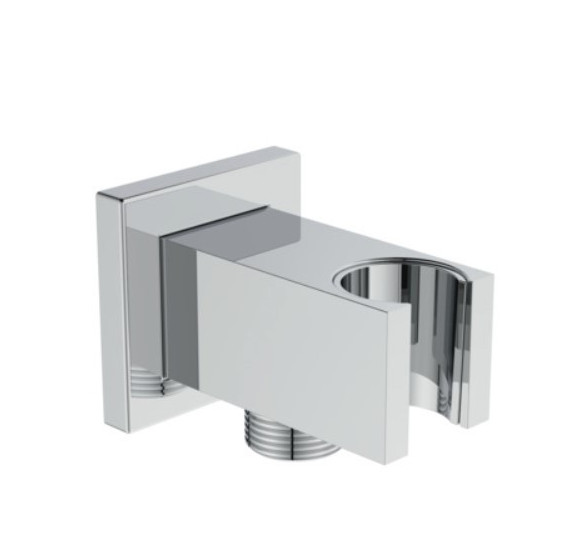 Ideal Standard Ceratherm Navigo kvadratinės potinkinės dušo sistemos komplektas, chromo spalvos, A7773AA