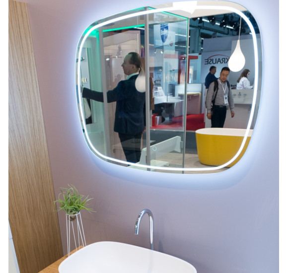 BALTECO MO veidrodis su pašvietimu 800x650mm