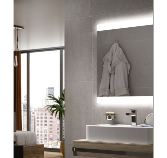 Ideal Standard veidrodis su integruotu pašvietimu 80x70cm