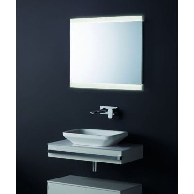 Ideal Standard veidrodis su integruotu pašvietimu 80x70cm