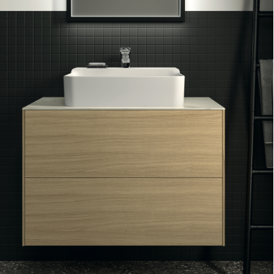 Ideal Standard Conca vonios spintelė 80x50cm, šviesus ąžuolas (tikros medienos lukštas)