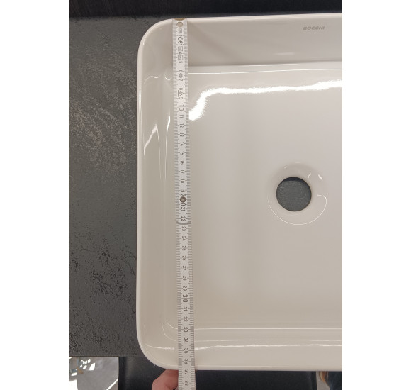 IŠPARDAVIMAS. Bocchi Sottile pastatomas praustuvas - dubuo 38x38 cm (Defektas: viena kraštinė 5mm ilgesnė)