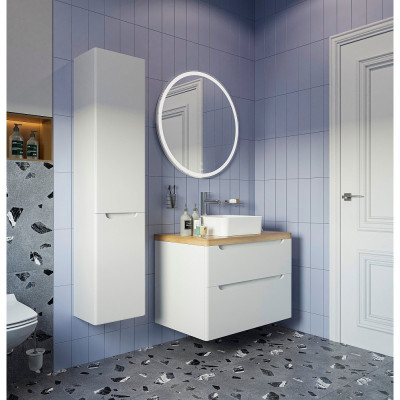 IŠPARDAVIMAS. Bocchi Sottile pastatomas praustuvas - dubuo 38x38 cm (Defektas: viena kraštinė 5mm ilgesnė)