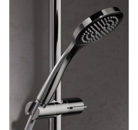 Keuco IXMO solo 1 potinkinės dušo sistemos komplektas  chromo spalvos