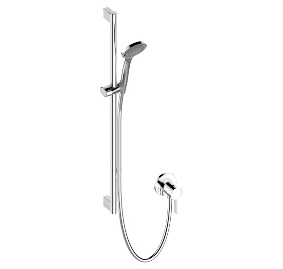 Keuco IXMO solo 1 potinkinės dušo sistemos komplektas  chromo spalvos