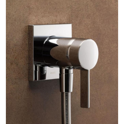 Keuco IXMO solo 2 potinkinės dušo sistemos komplektas  chromo spalvos