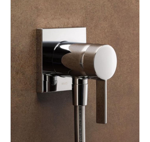 Keuco IXMO solo 2 potinkinės dušo sistemos komplektas  chromo spalvos
