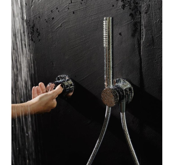 Keuco IXMO 7 potinkinės dušo sistemos komplektas  chromo spalvos