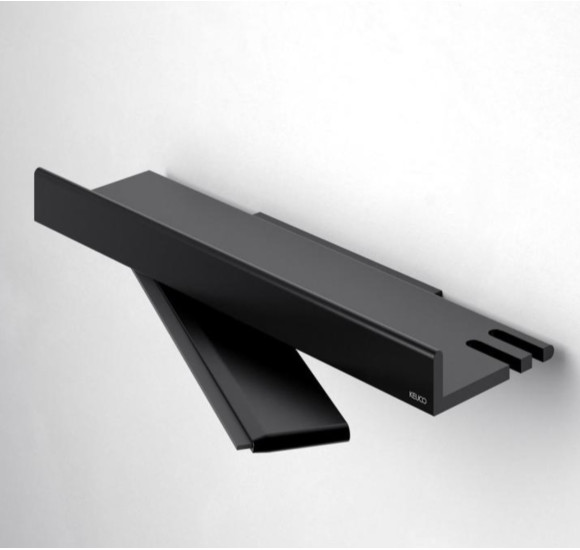 Keuco Reva 2in1 Dušo lentynėlė su integruotu stiklo valytuvu (pasirenkamos spalvos)