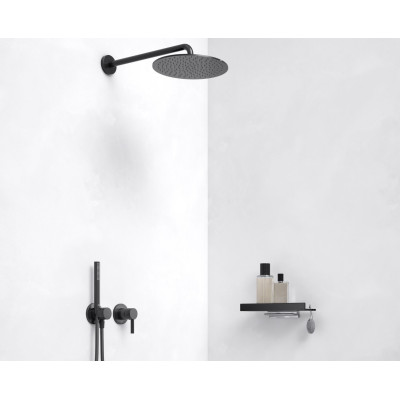 Keuco Reva 2in1 Dušo lentynėlė su integruotu stiklo valytuvu (pasirenkamos spalvos)