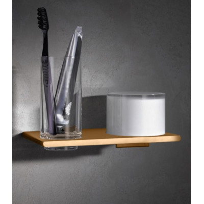 Keuco Edition 400 stiklinės ir losjono dozatoriaus komplektas (pasirenkamos spalvos)