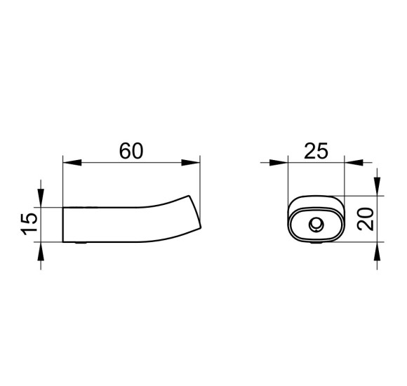 Keuco Edition 400 rankšluosčių kabliukas (pasirenkamos spalvos)