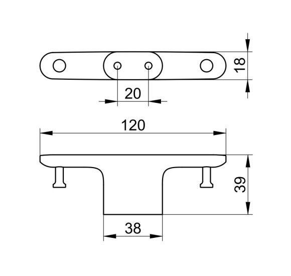 Keuco Edition 400 dvigubas rankšluosčių kabliukas (pasirenkamos spalvos)