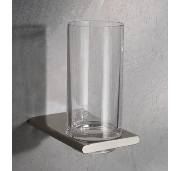 Keuco Edition 400 stiklinės laikiklis su stikline (pasirenkamos spalvos)