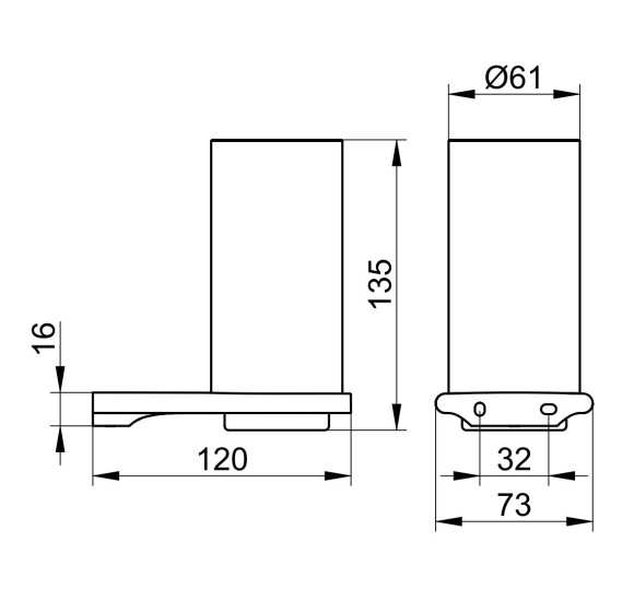 Keuco Edition 400 stiklinės laikiklis su stikline (pasirenkamos spalvos)
