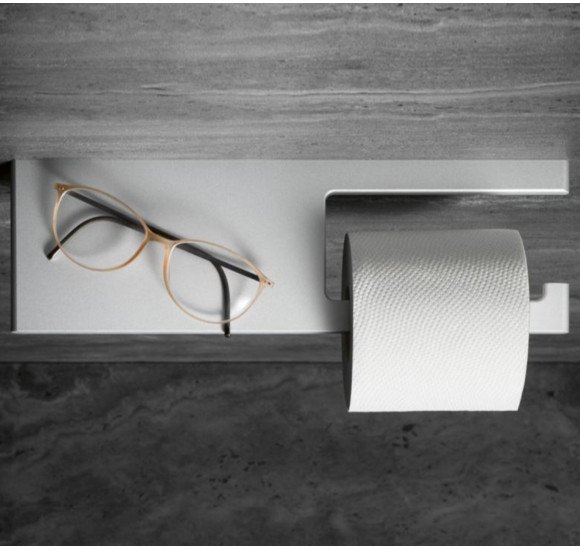 Keuco Edition 400 wc popieriaus laikiklis su lentynėle