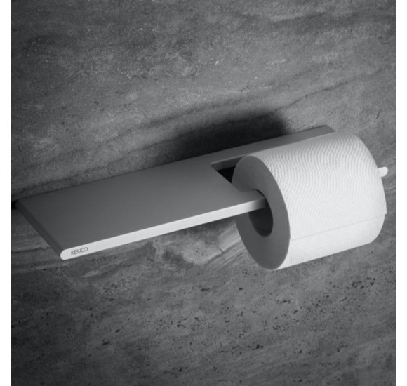 Keuco Edition 400 wc popieriaus laikiklis su lentynėle