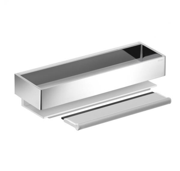 Keuco Edition 11 dušo lentynėlė su integruotu stiklų valytuvu (pasirenkamos spalvos)