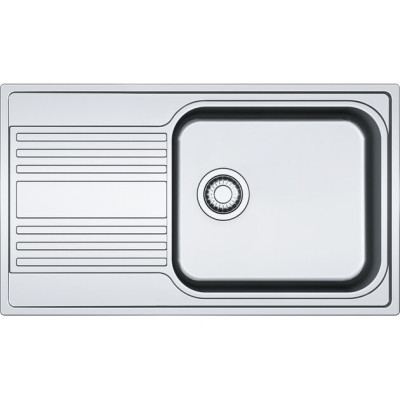 Franke RPX 611-86 XL nerūdijančio plieno plautuvė, ekscentrinis ventilis