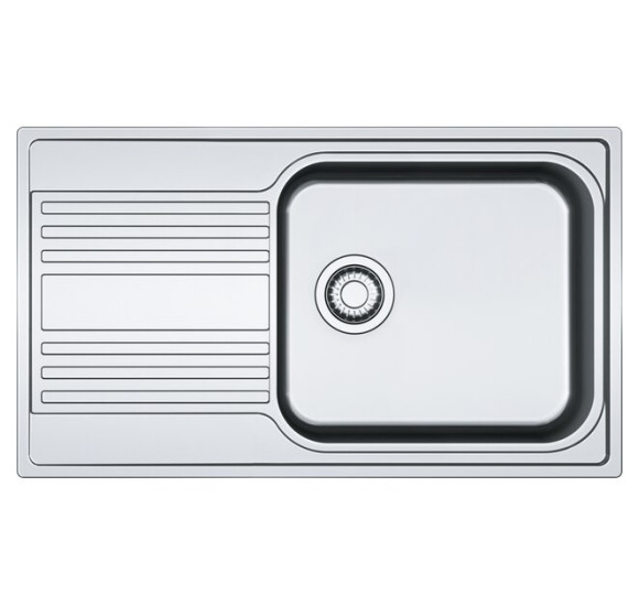 Franke RPX 611-86 XL nerūdijančio plieno plautuvė, ekscentrinis ventilis