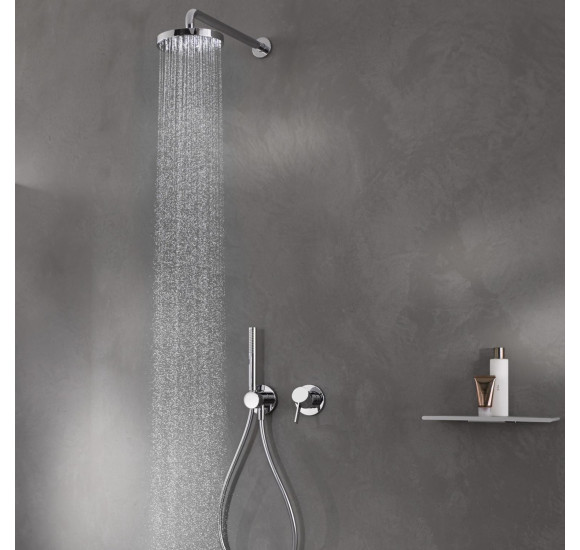 Keuco IXMO potinkinis dušo maišytuvas, apvali apdaila, pasirinkite spalvą