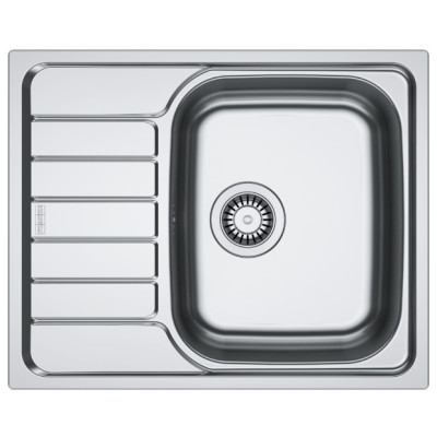 Franke SKX 611-62 nerūdijančio plieno plautuvė, ekscentrinis ventilis