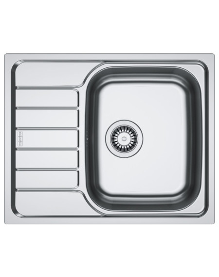 Franke SKX 611-62 nerūdijančio plieno plautuvė, ekscentrinis ventilis