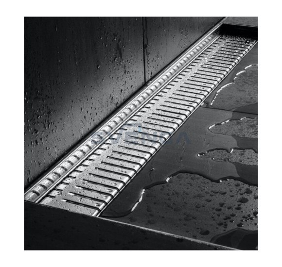 ACO ShowerDrain C nerūdijančiojo plieno grotelės. Piano