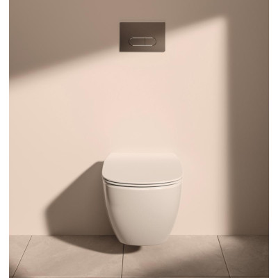 Ideal Standard Tesi "AquaBlade" pakabinamo klozeto komplektas 3in1 (Rėmas, mygtukas, klozetas)