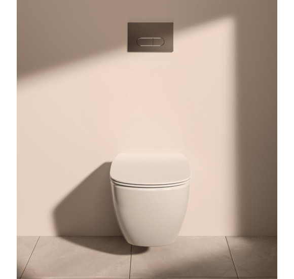 Ideal Standard Tesi "AquaBlade" pakabinamo klozeto komplektas 3in1 (Rėmas, mygtukas, klozetas)