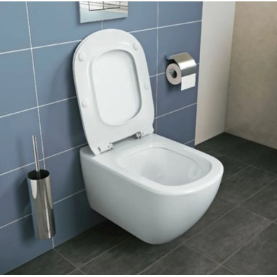 Ideal Standard Tesi "AquaBlade" pakabinamo klozeto komplektas 3in1 (Rėmas, mygtukas, klozetas)