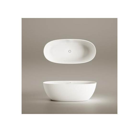 PAA BELLA Laisvai pastatoma vonia, Silkstone 170x80cm