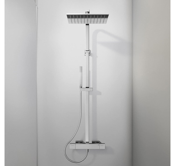 Ideal Standard CERATHERM C 100 termostatinė dušo sistema, chromo spalvos