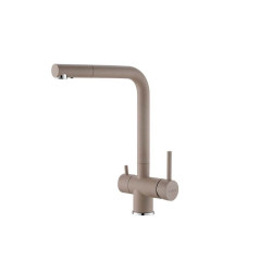 ALVEUS Aquila maišytuvas plautuvei, su galimybe prijungti filtrą (pasirenkama spalva)