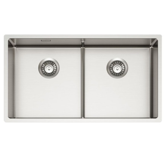 ALVEUS Nox 80 dviguba nerūdijančio plieno plautuvė