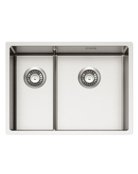 ALVEUS Nox 90 dviguba nerūdijančio plieno plautuvė (dešinė)