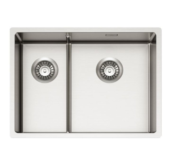 ALVEUS Nox 90 dviguba nerūdijančio plieno plautuvė (dešinė)