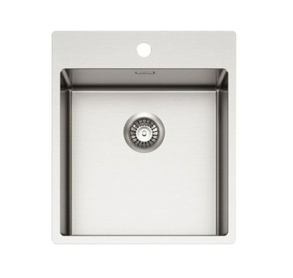 ALVEUS Nox 100 nerūdijančio plieno plautuvė