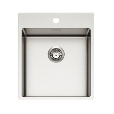 ALVEUS Nox 110 nerūdijančio plieno plautuvė