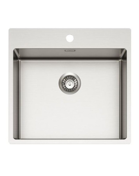 ALVEUS Nox 120 nerūdijančio plieno plautuvė