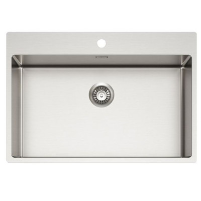 ALVEUS Nox 130 nerūdijančio plieno plautuvė