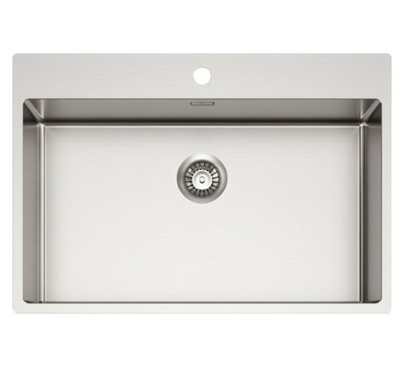 ALVEUS Nox 130 nerūdijančio plieno plautuvė