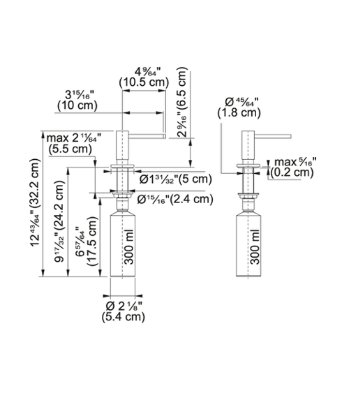 Franke Active Plus dozatorius