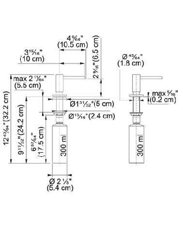 Franke Active Plus dozatorius