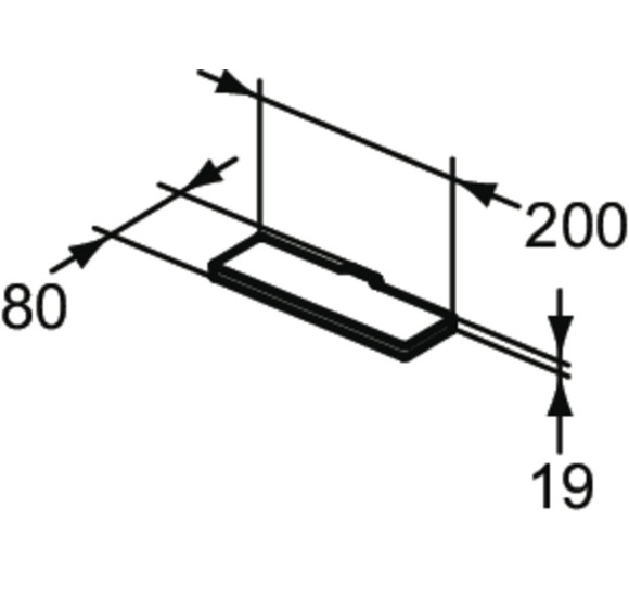 Ideal Standard Compact LED šviestuvas veidrodžiui, 6W, 230V, T2908