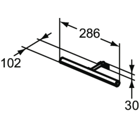 Ideal Standard Irene LED šviestuvas veidrodžiui, 6 W, 220-240 V, T2909