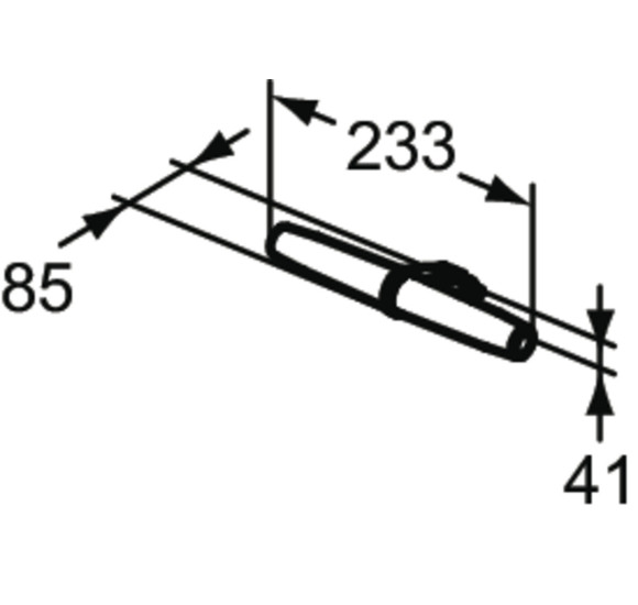 Ideal Standard Eva LED šviestuvas veidrodžiui, 6 W, 220-240 V, T3189