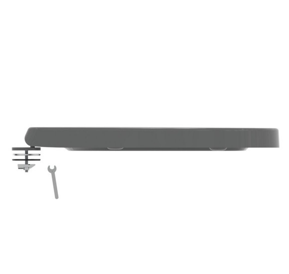 Ideal Standard i.life B klozeto dangtis su sėdyne, Soft Close&Easy Take Off, T4683